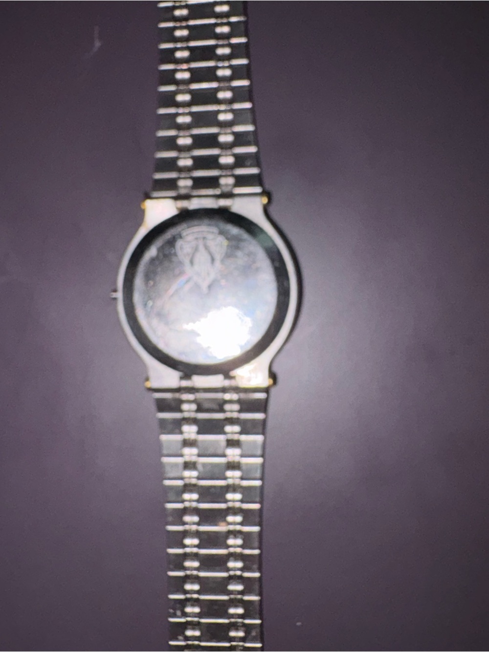 Stainless Steel Silver Smartwatch-Style Wearable